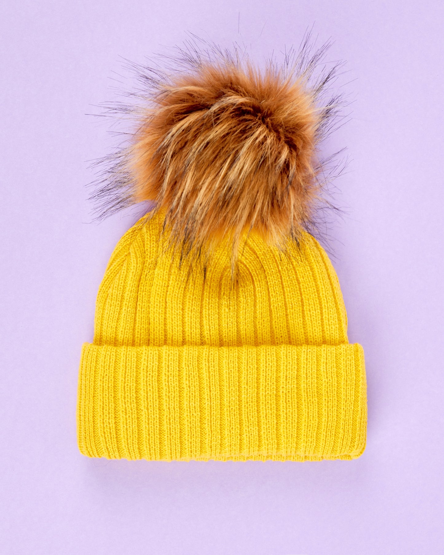SURPRISE TRIO : 3 Knit Beanies, 3 Removable Poms