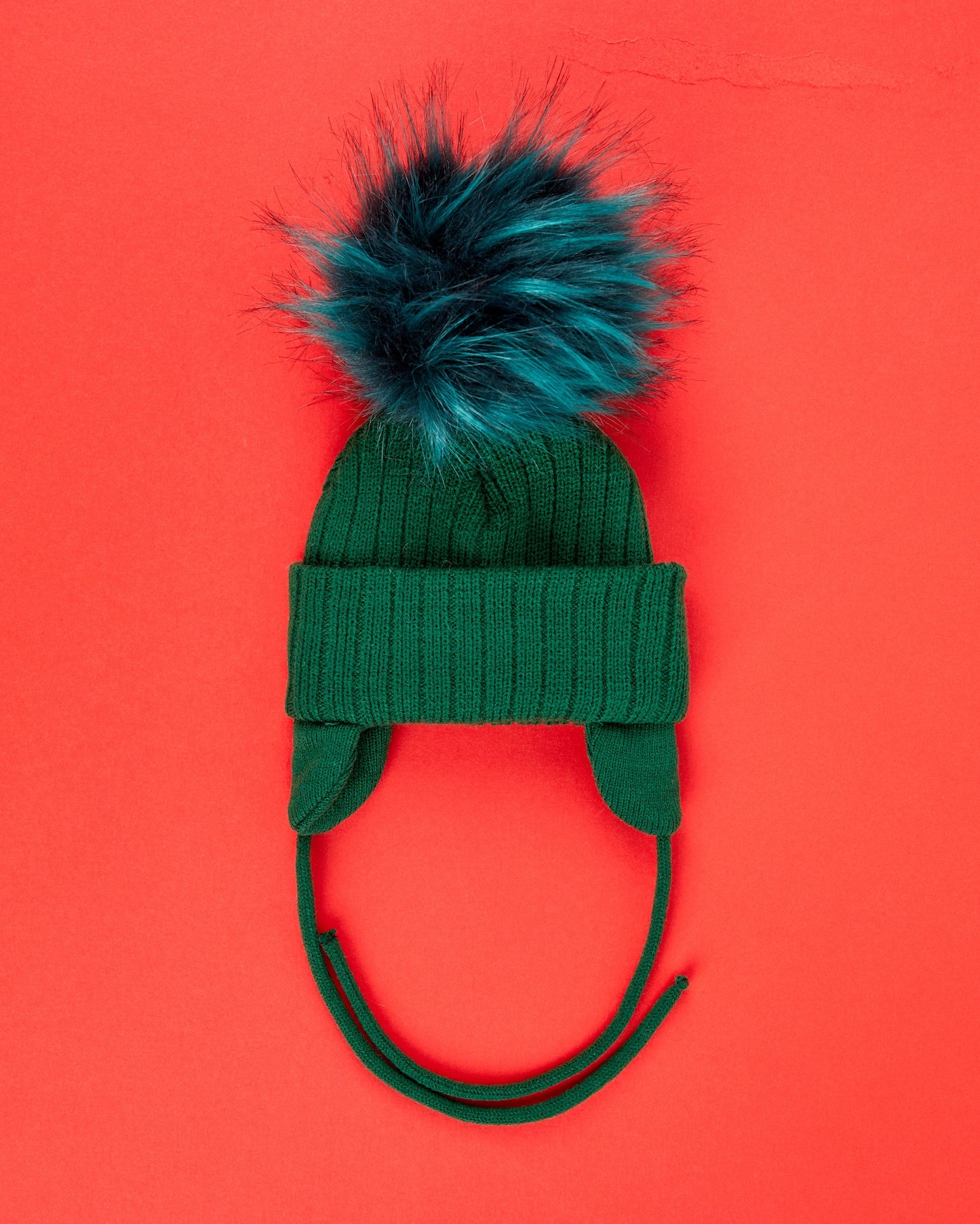SURPRISE TRIO : 3 Knit Beanies, 3 Removable Poms