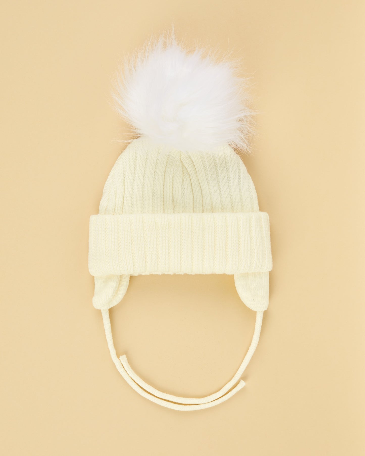 SURPRISE TRIO : 3 Knit Beanies, 3 Removable Poms