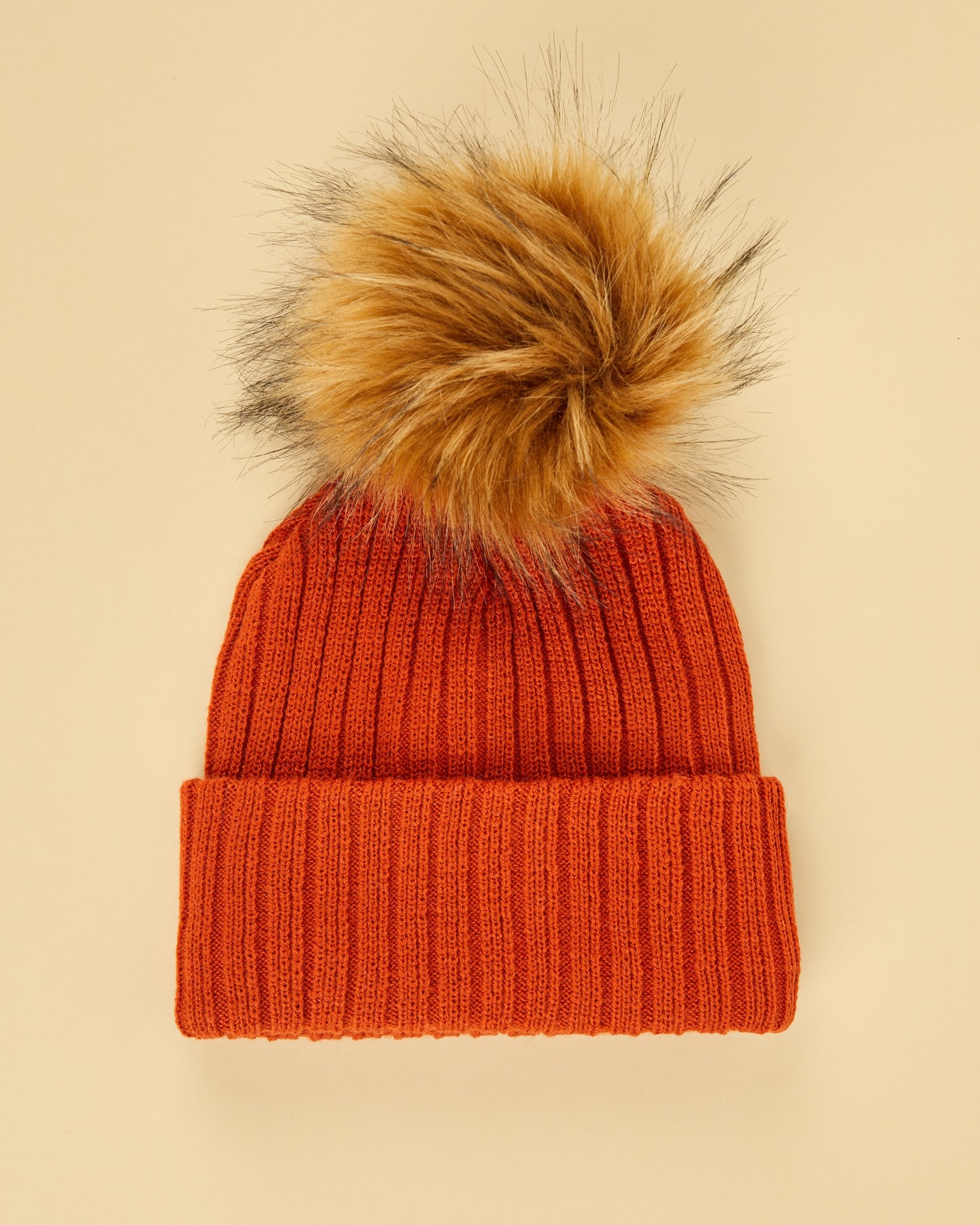 SURPRISE TRIO : 3 Knit Beanies, 3 Removable Poms