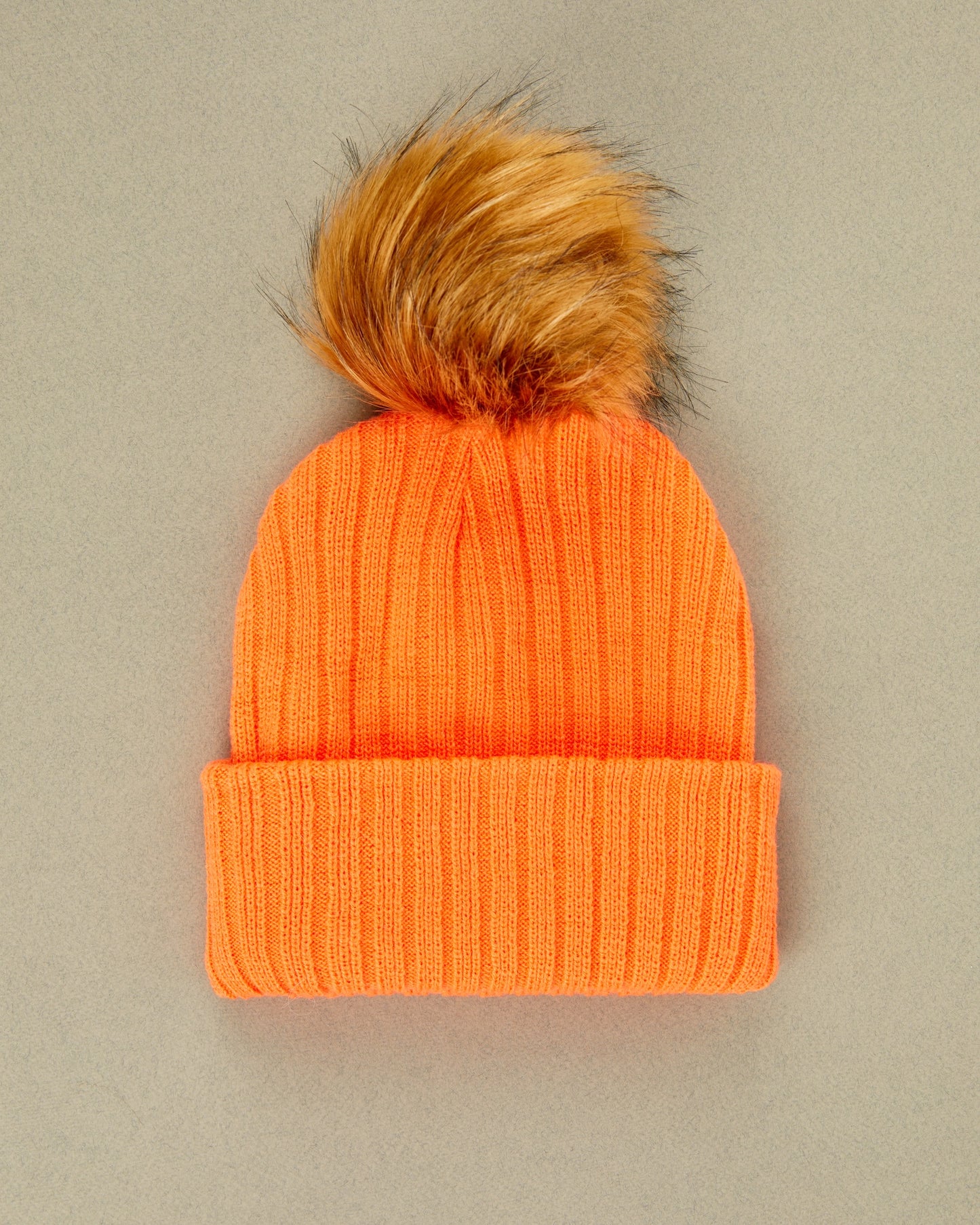 SURPRISE TRIO : 3 Knit Beanies, 3 Removable Poms