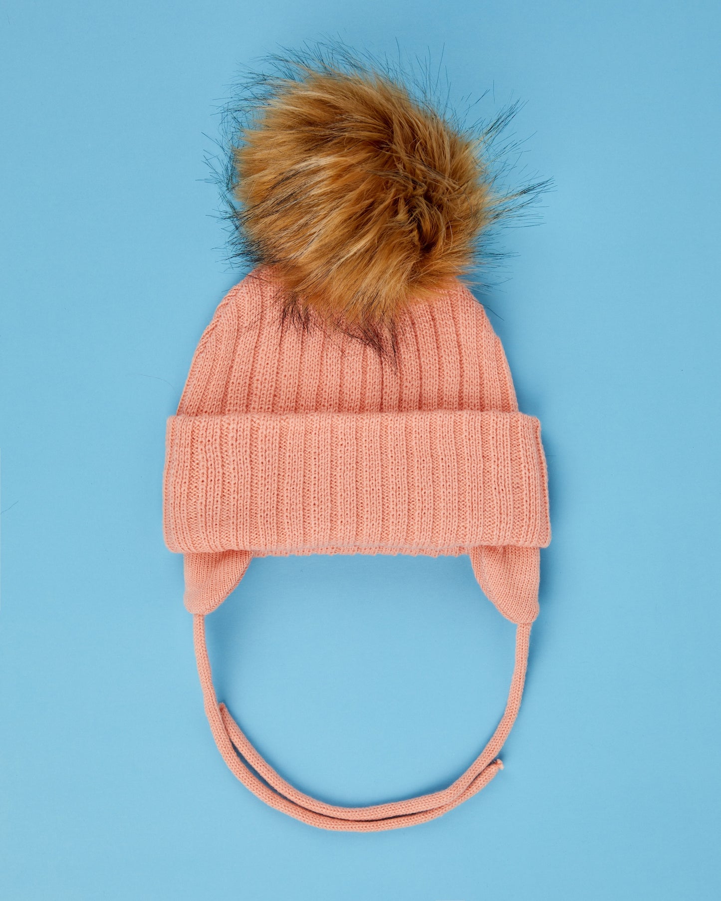 SURPRISE TRIO : 3 Knit Beanies, 3 Removable Poms