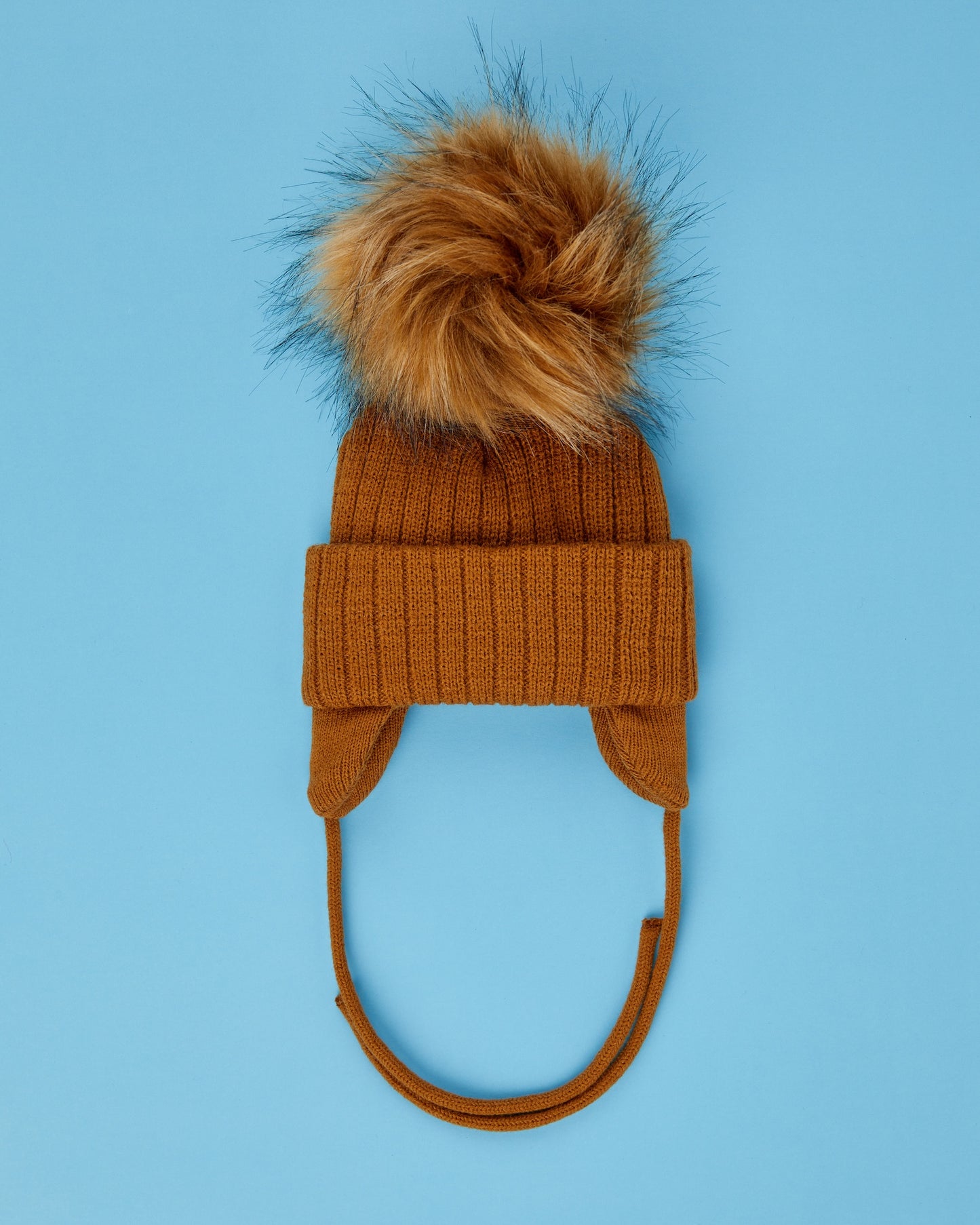 SURPRISE TRIO : 3 Knit Beanies, 3 Removable Poms