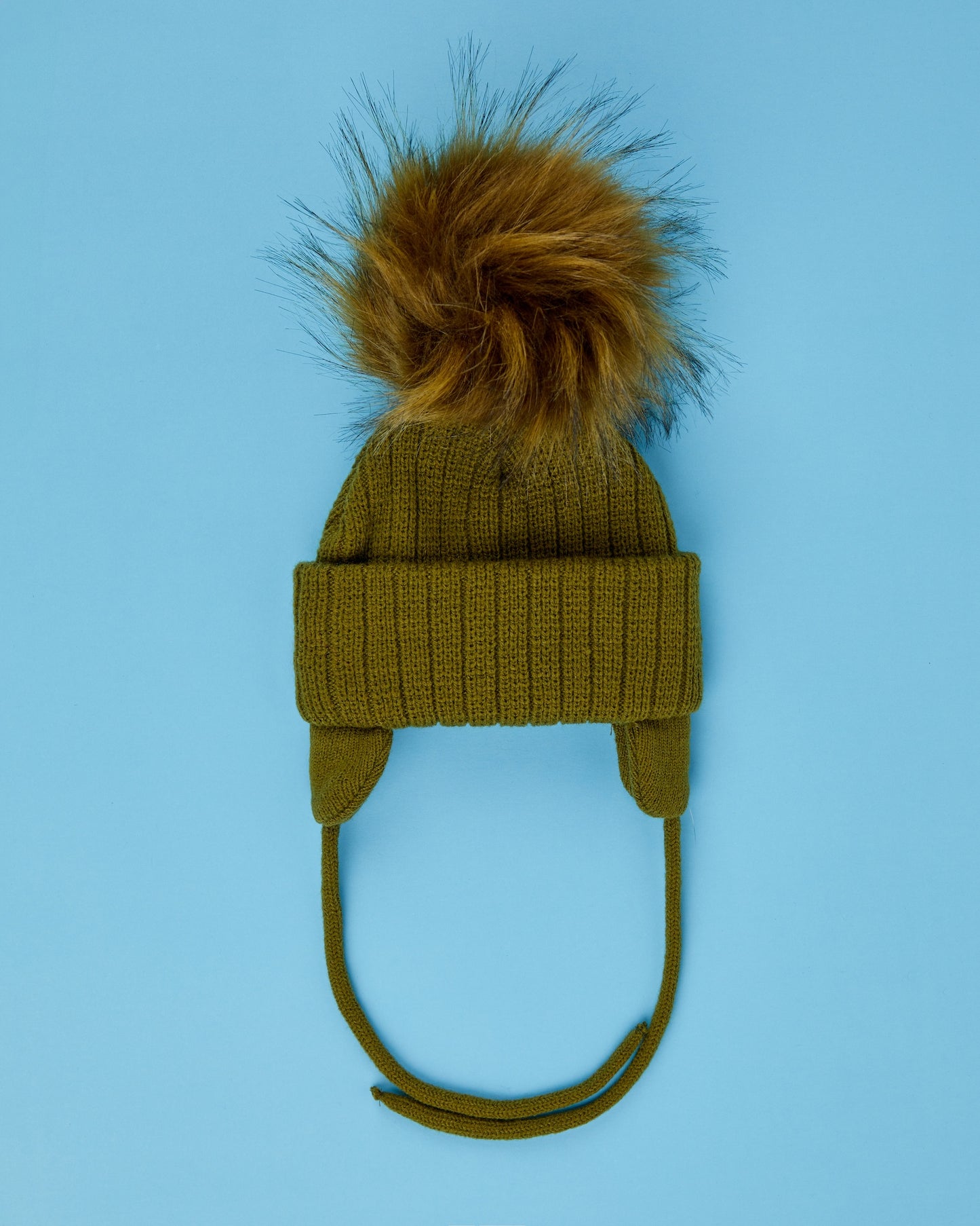 SURPRISE TRIO : 3 Knit Beanies, 3 Removable Poms