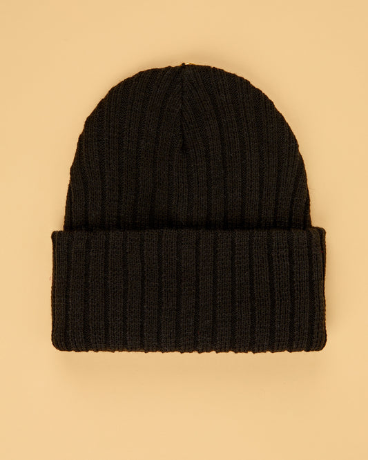 Adult Knit Beanie - Removable Pom