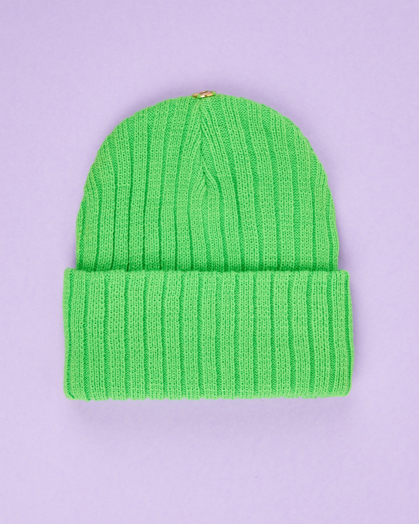 Adult Knit Beanie - Removable Pom