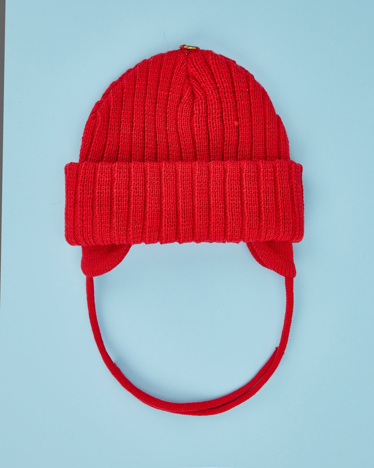 Baby Knit Beanie - Removable Pom