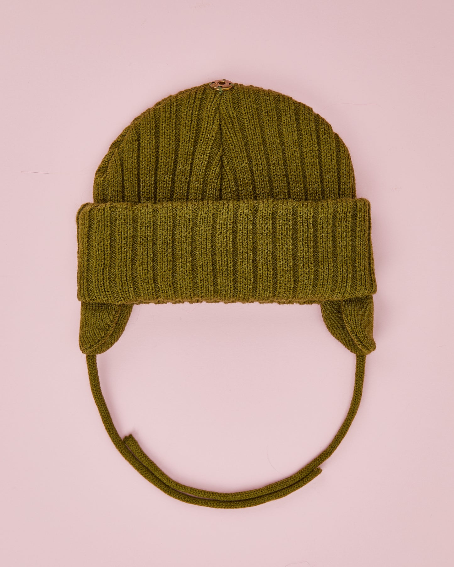 Baby Knit Beanie - Removable Pom