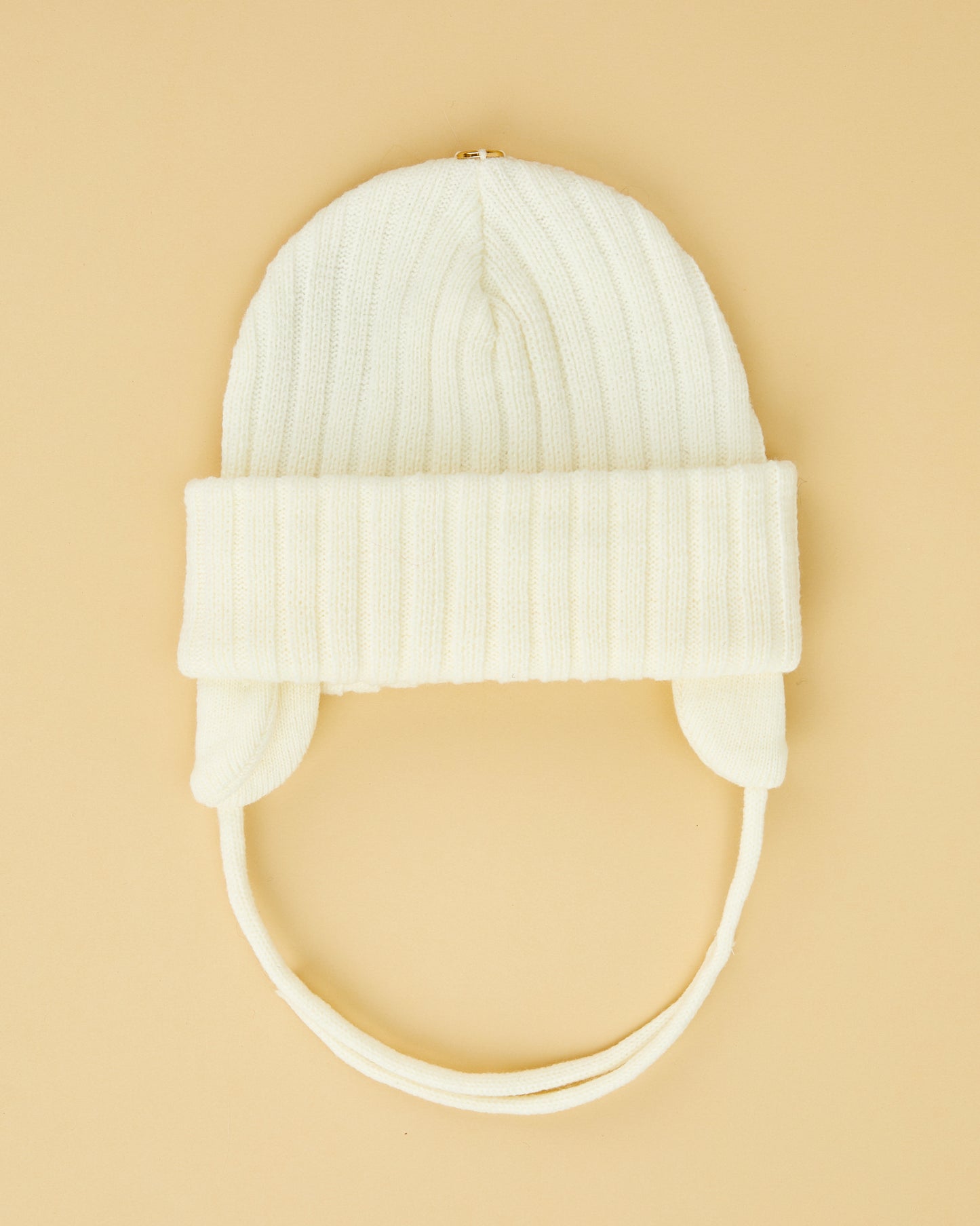 Baby Knit Beanie - Removable Pom