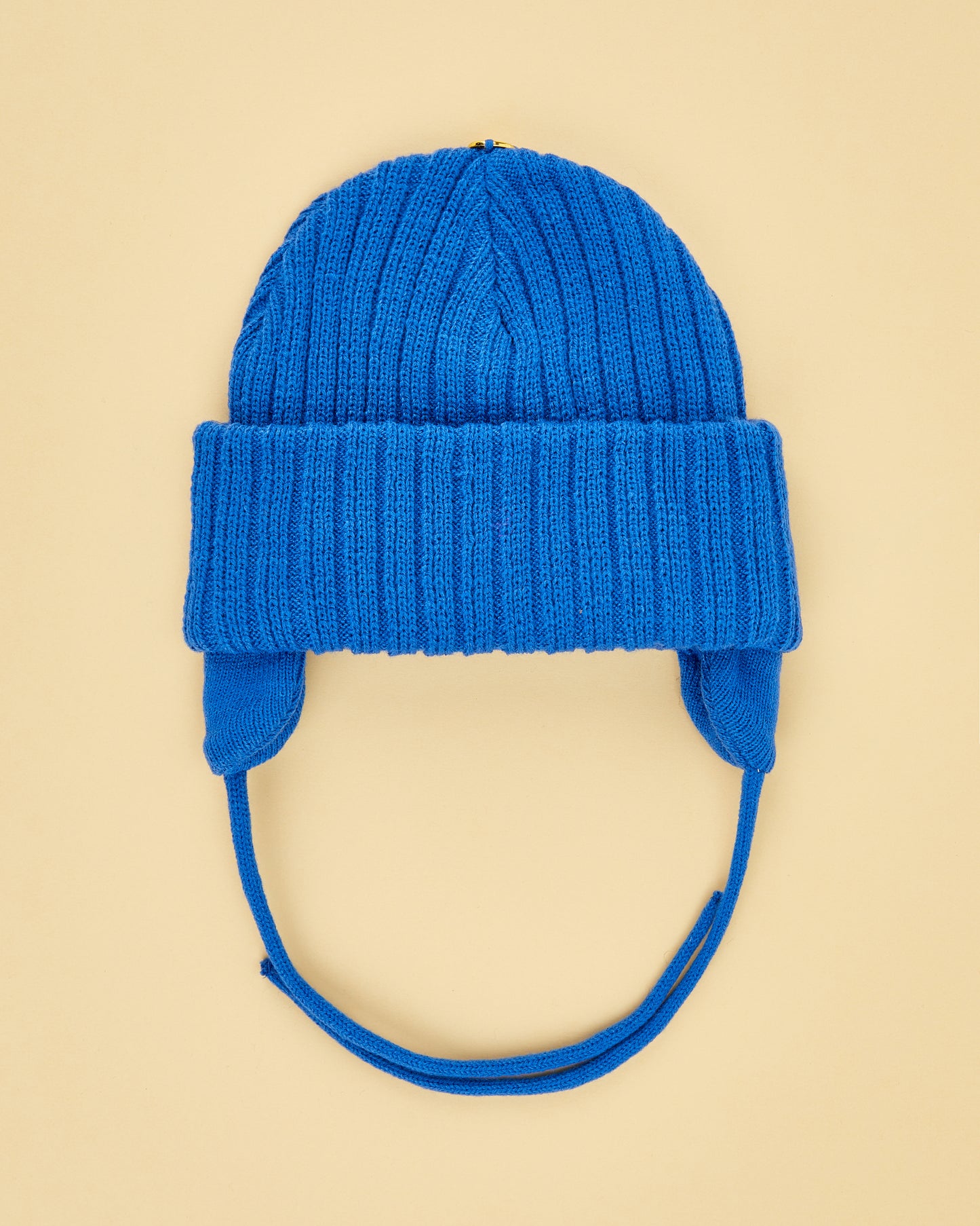 Baby Knit Beanie - Removable Pom